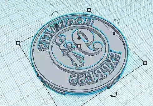 Cookie Stamp set Harry Potter 3D print model