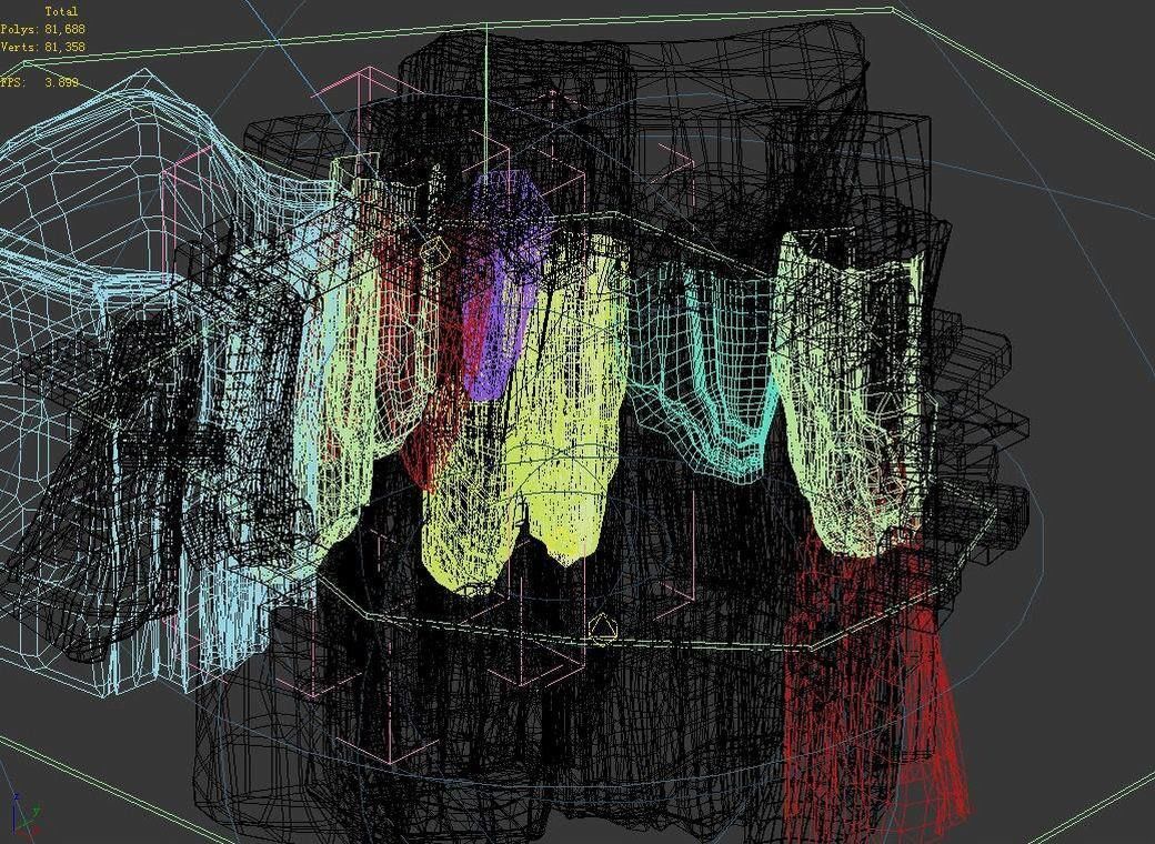 Stone Funeral Place - Tiankeng 01 3D model_5