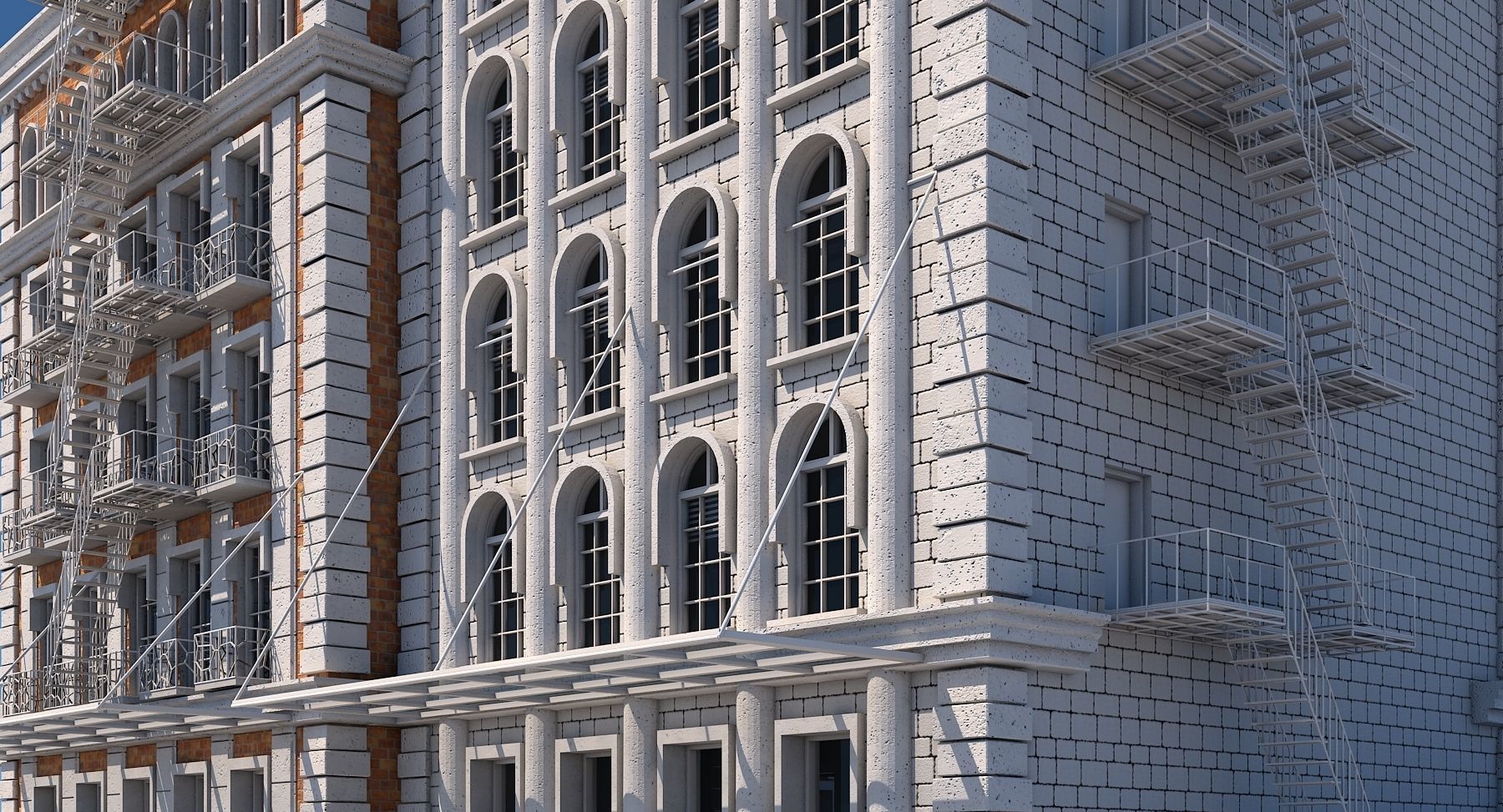 Commercial Building 102 3D model_4