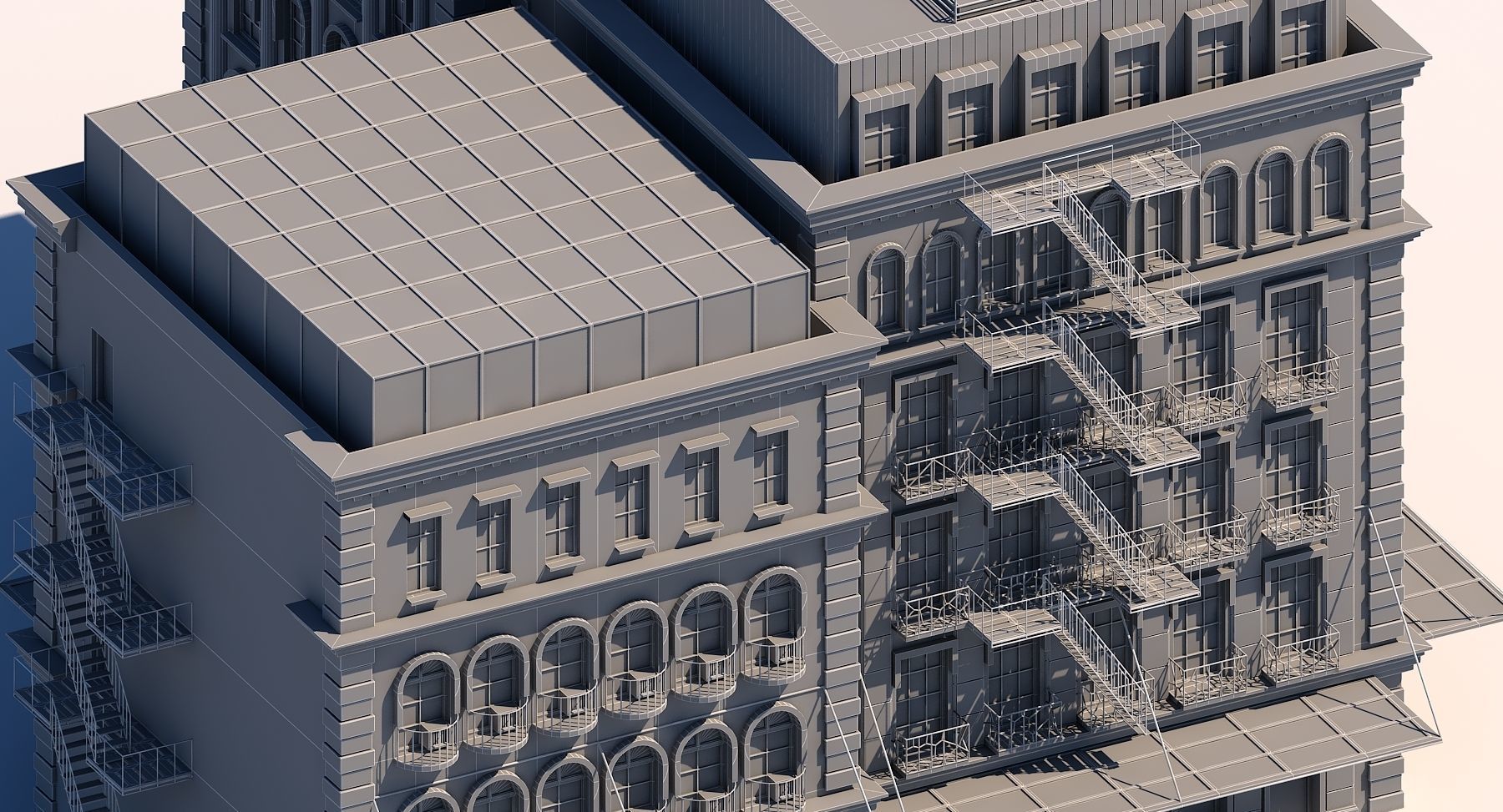 Commercial Building 102 3D model_9