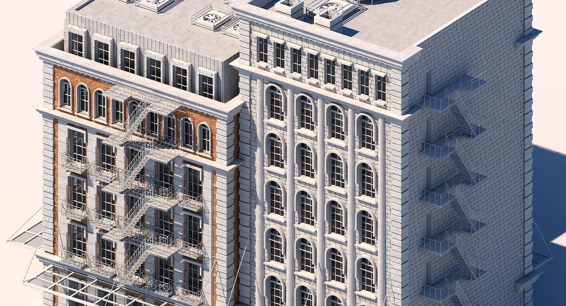 Commercial Building 102 3D model_7