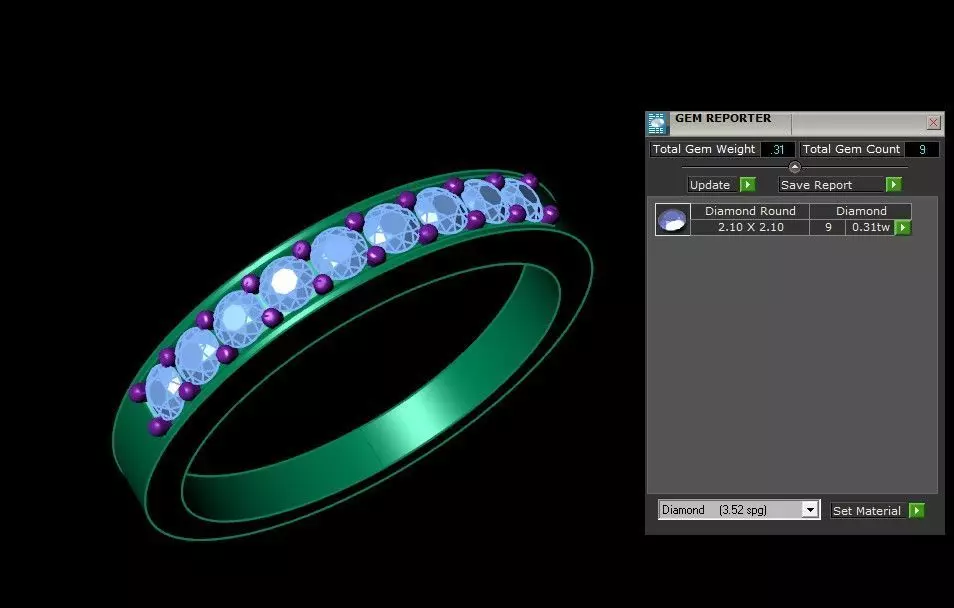 Ring 002 Free 3D model