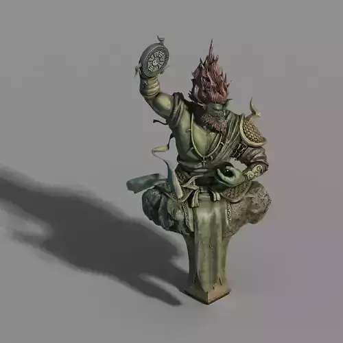 Stone Town Demon Cave - Mountain - Stone Sculpture 01