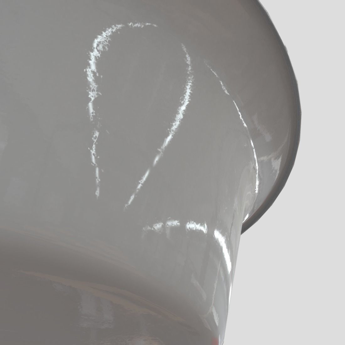 Enamel Bowl 1 Low-poly 3D model_14