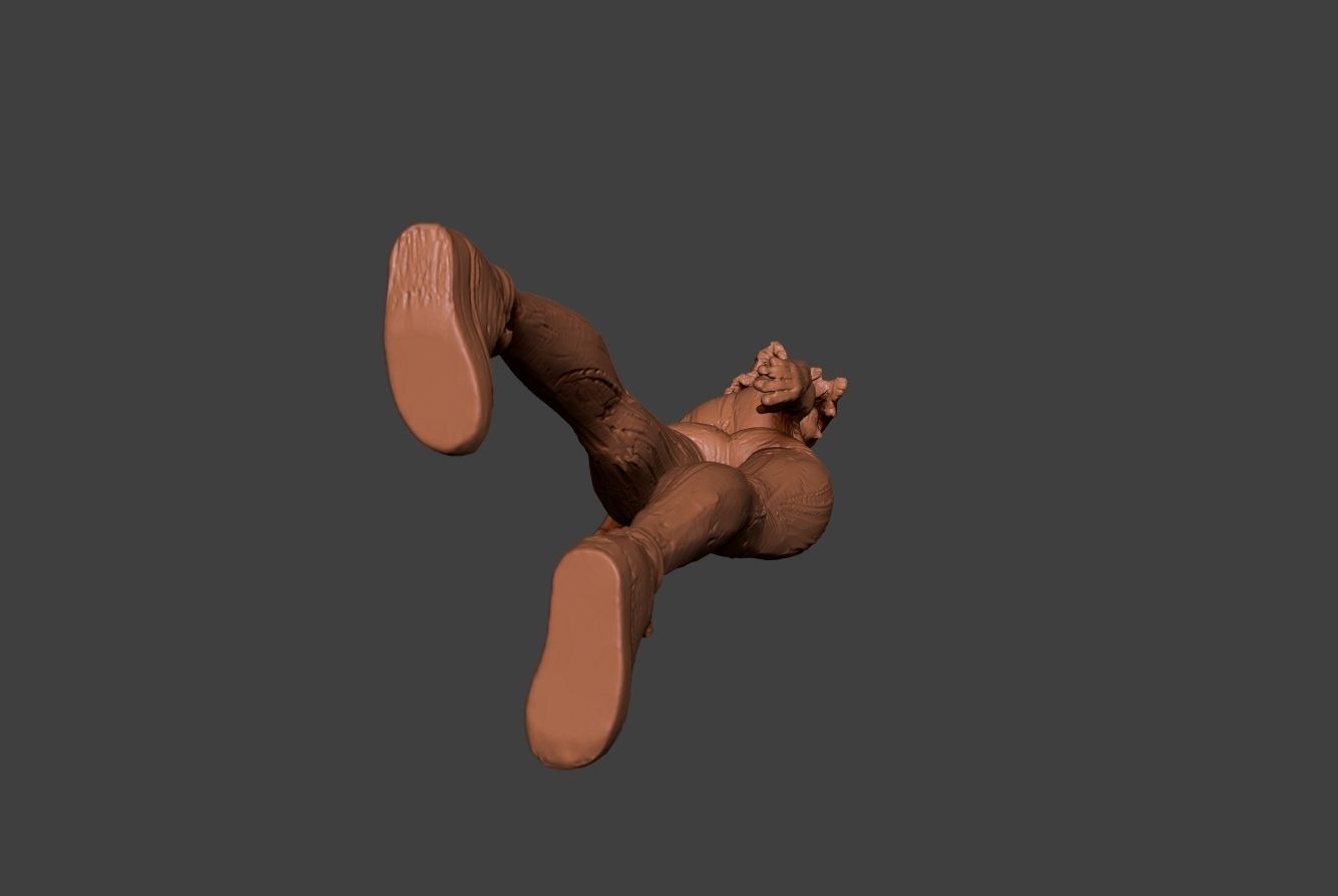 Clay Girl 8 3D print model_14