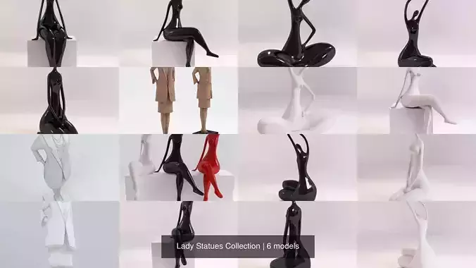 Lady Statues Collection