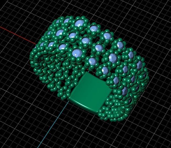 Stern ring 4 3D print model_6