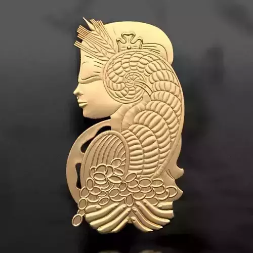 Suisse Lady Fortuna 3D print model