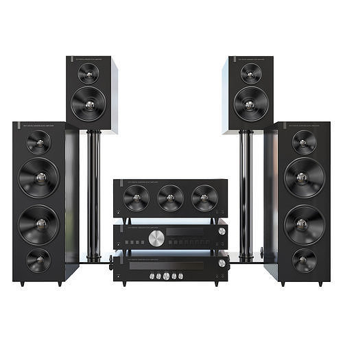 Acoustic system 3D model