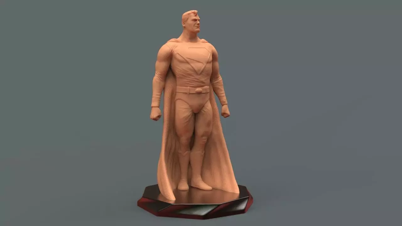 Superman the man of steel 3D print model_0