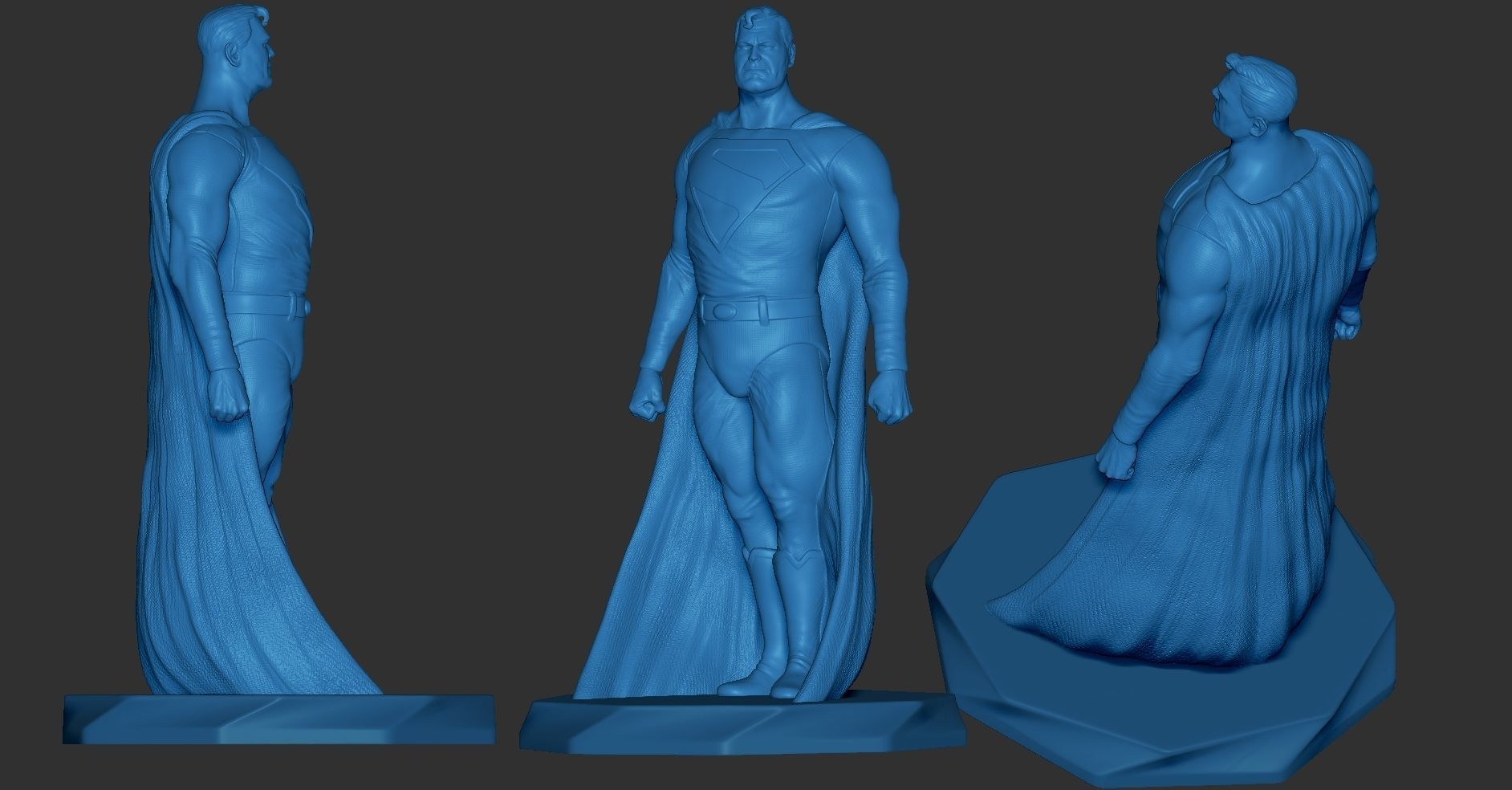 Superman the man of steel 3D print model_3