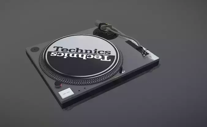 Technics MK2 Turntable 3D model
