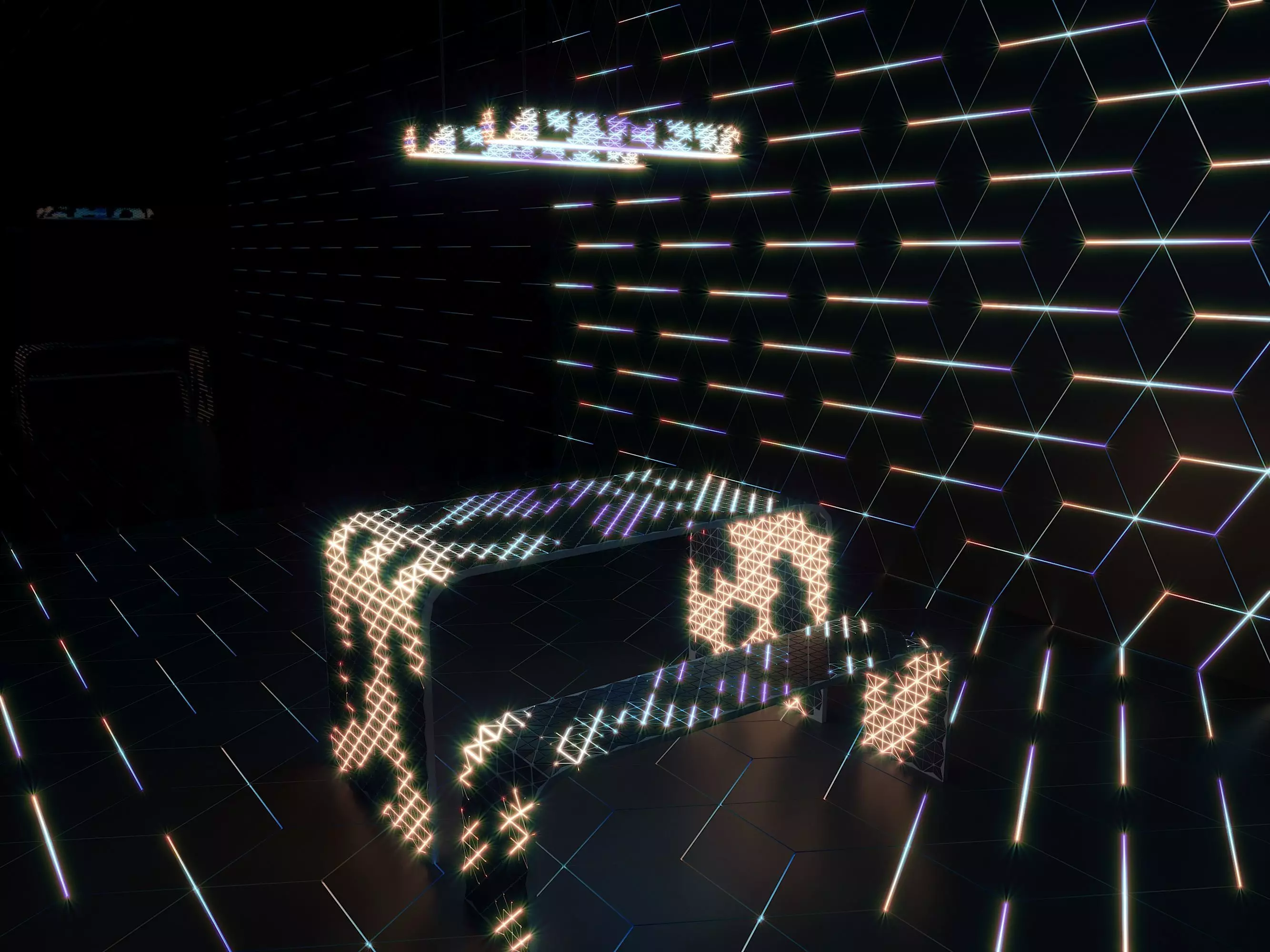 Abstract room 3D model