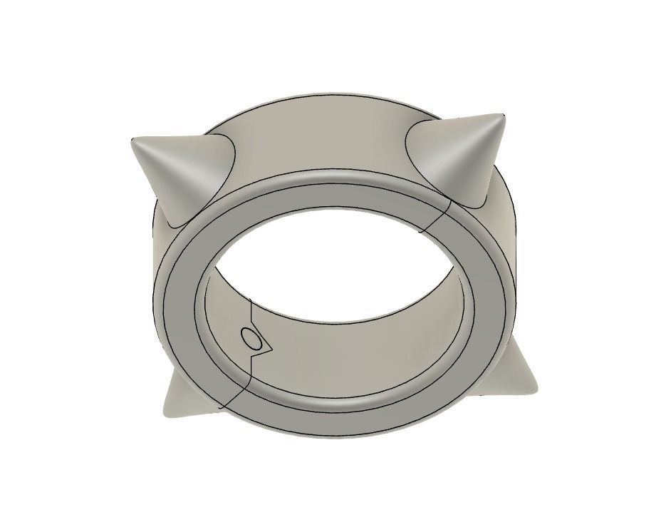 Team Yell Bracelets and Button Sword and Shield 3D print model_2