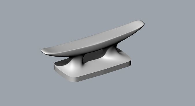 Nautical or Ship Cleat 2 3D print model