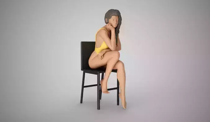 Girl in the Chair