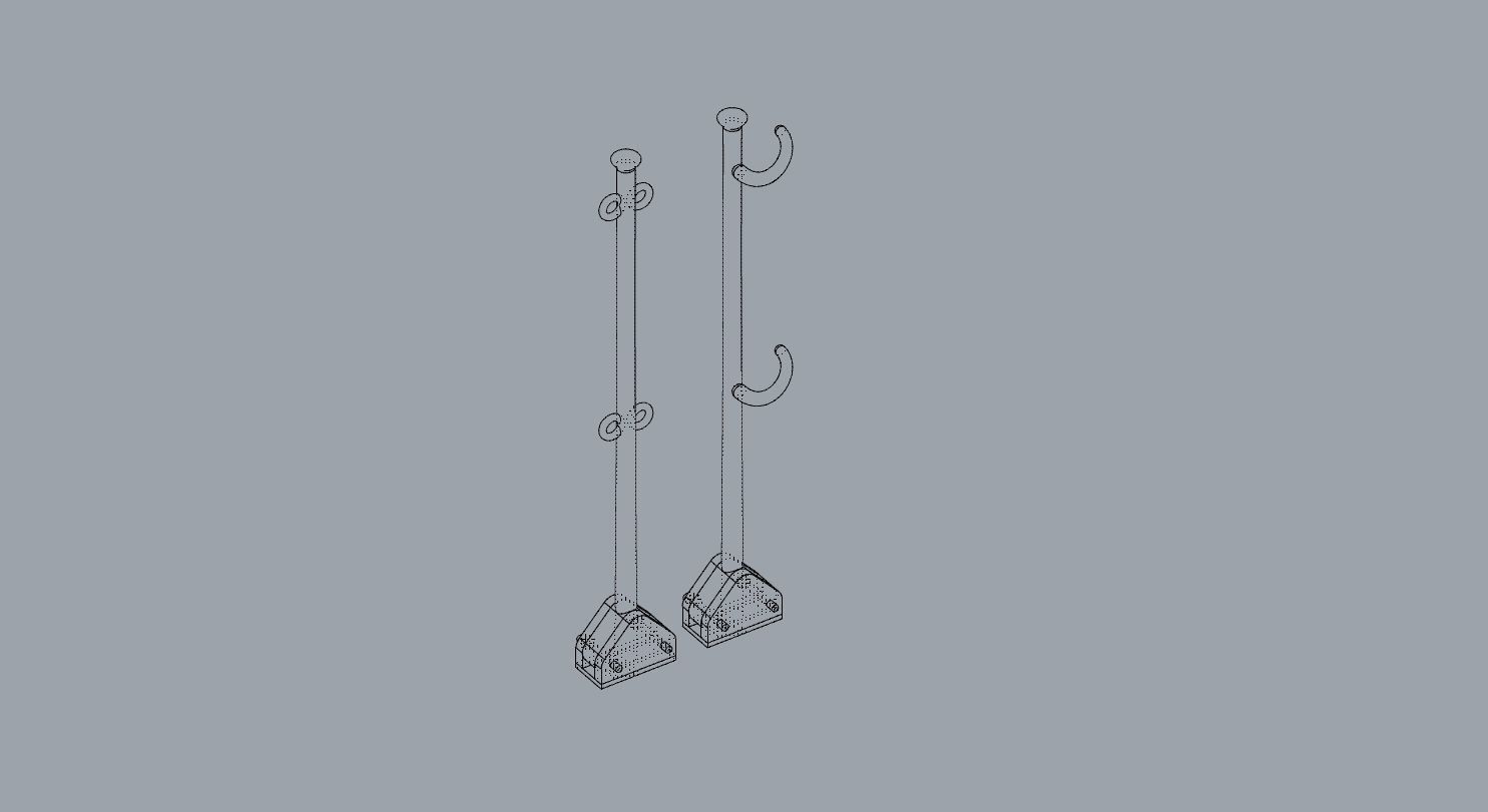 Posts for Upper Deck USS Arizona 3D print model_2