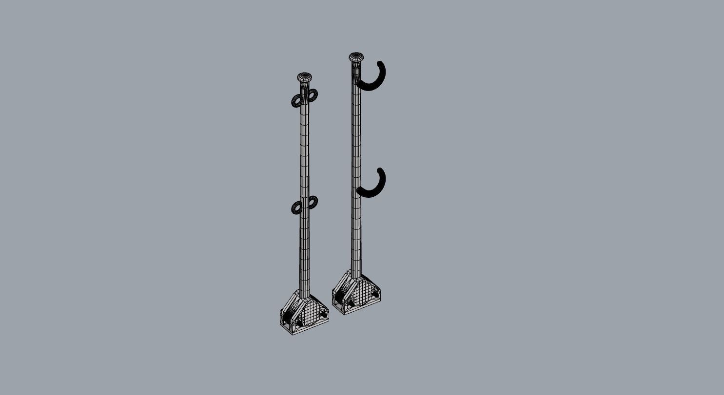Posts for Upper Deck USS Arizona 3D print model_3