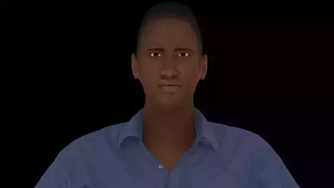 Model 1 man in jeans and shirt