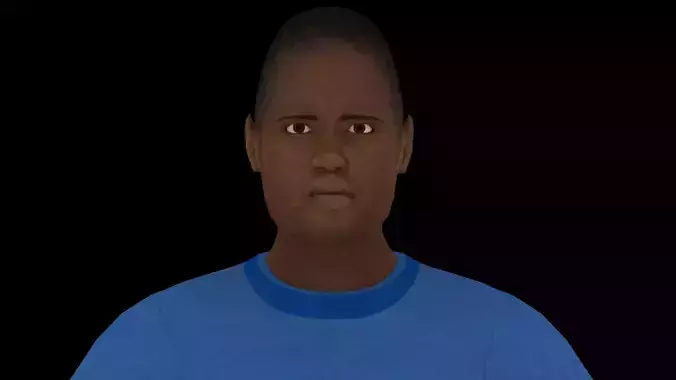 Model 8 man in jeans and shirt