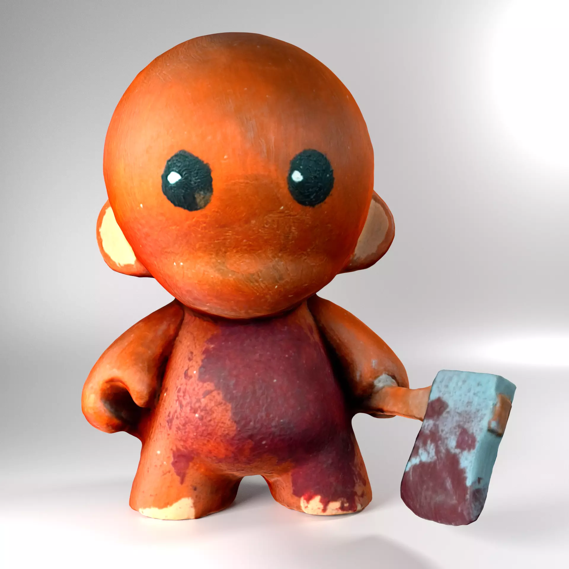 Munny Doll 3D Scan Free 3D model