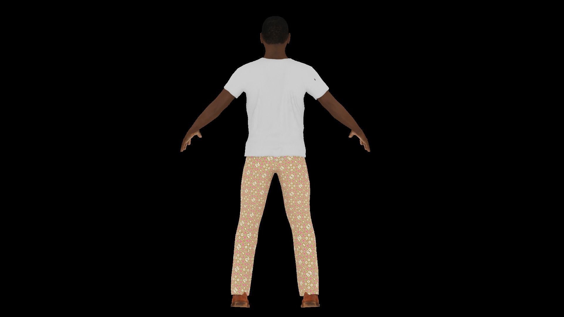 Model 6 man 3D model_4