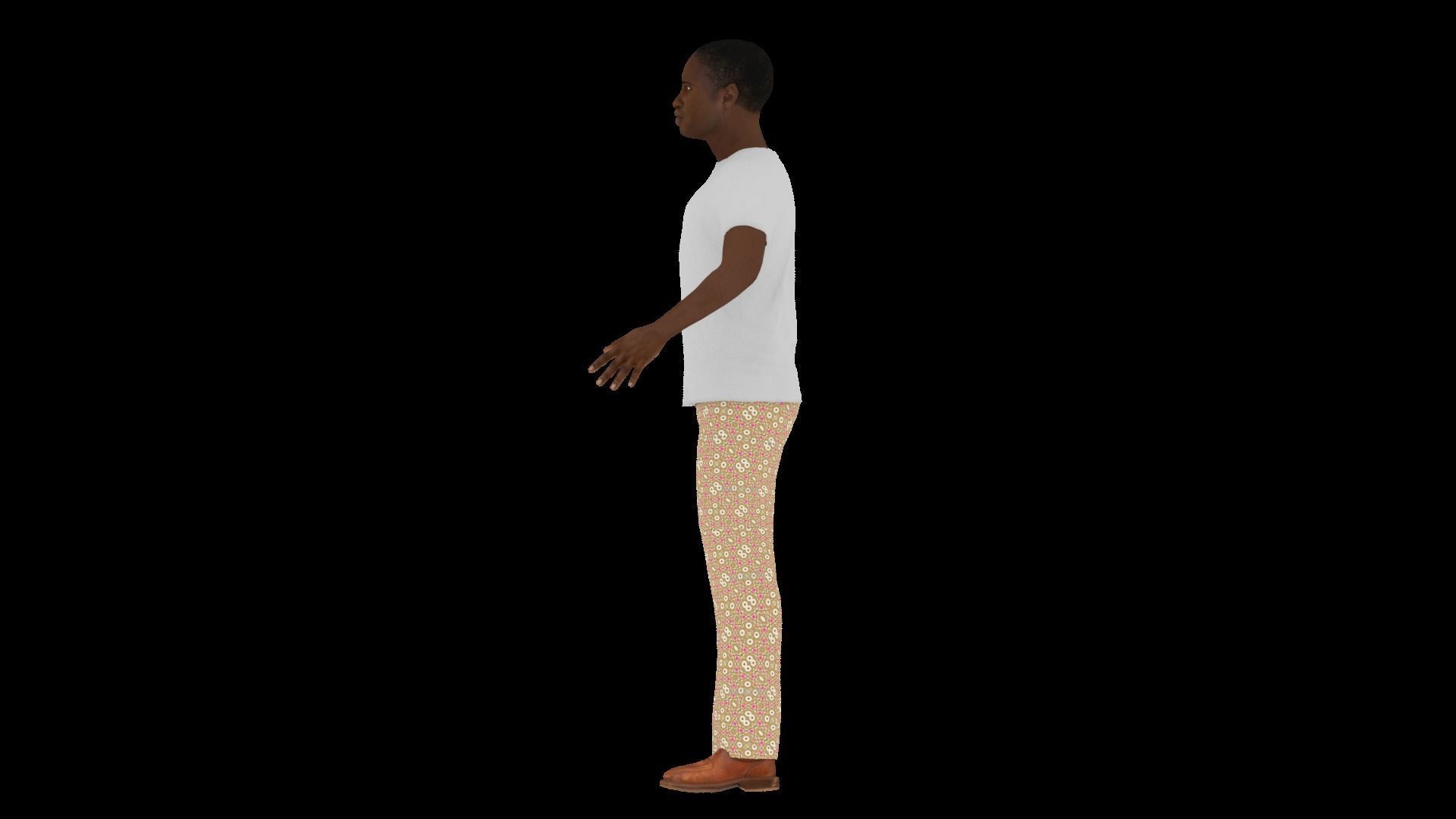 Model 6 man 3D model_3
