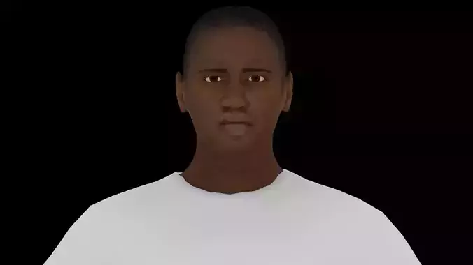 Model 6 man 3D model