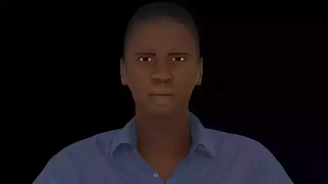 Model 10 man in jeans and shirt