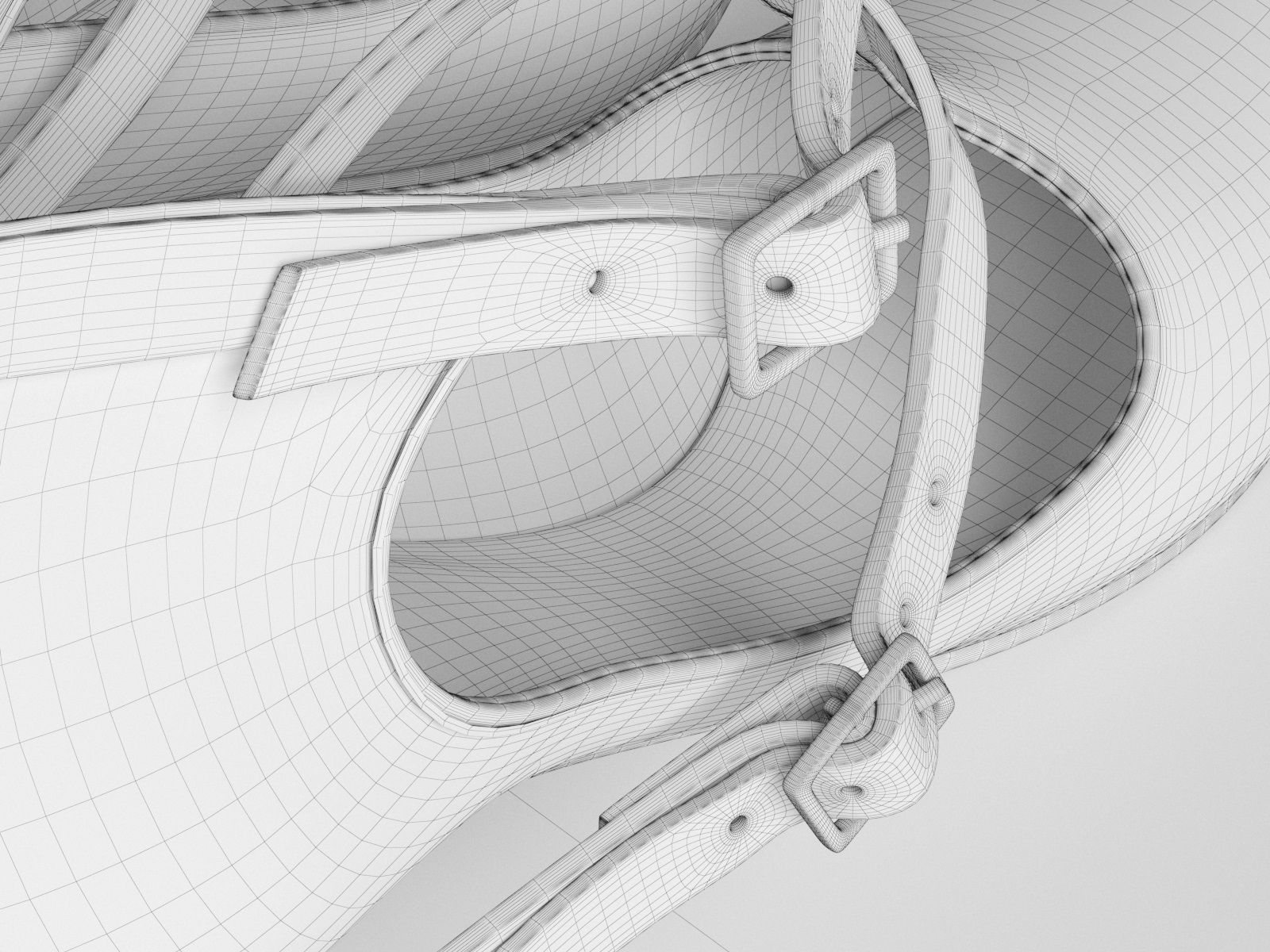 Penny Neon High Heel 3D model_4