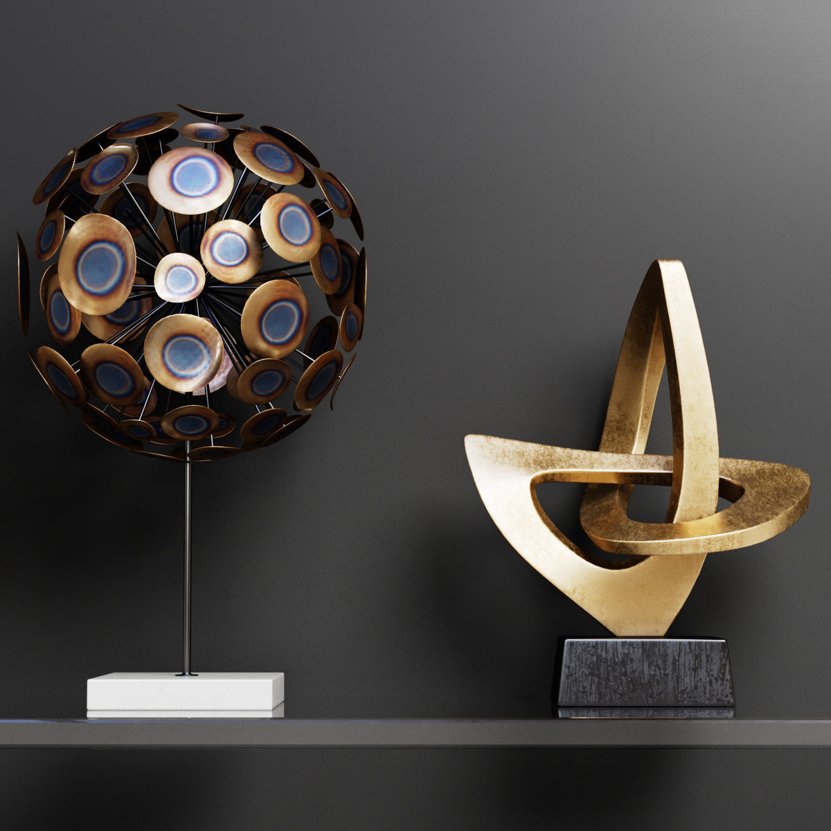 Decor Set 40 3D model_2