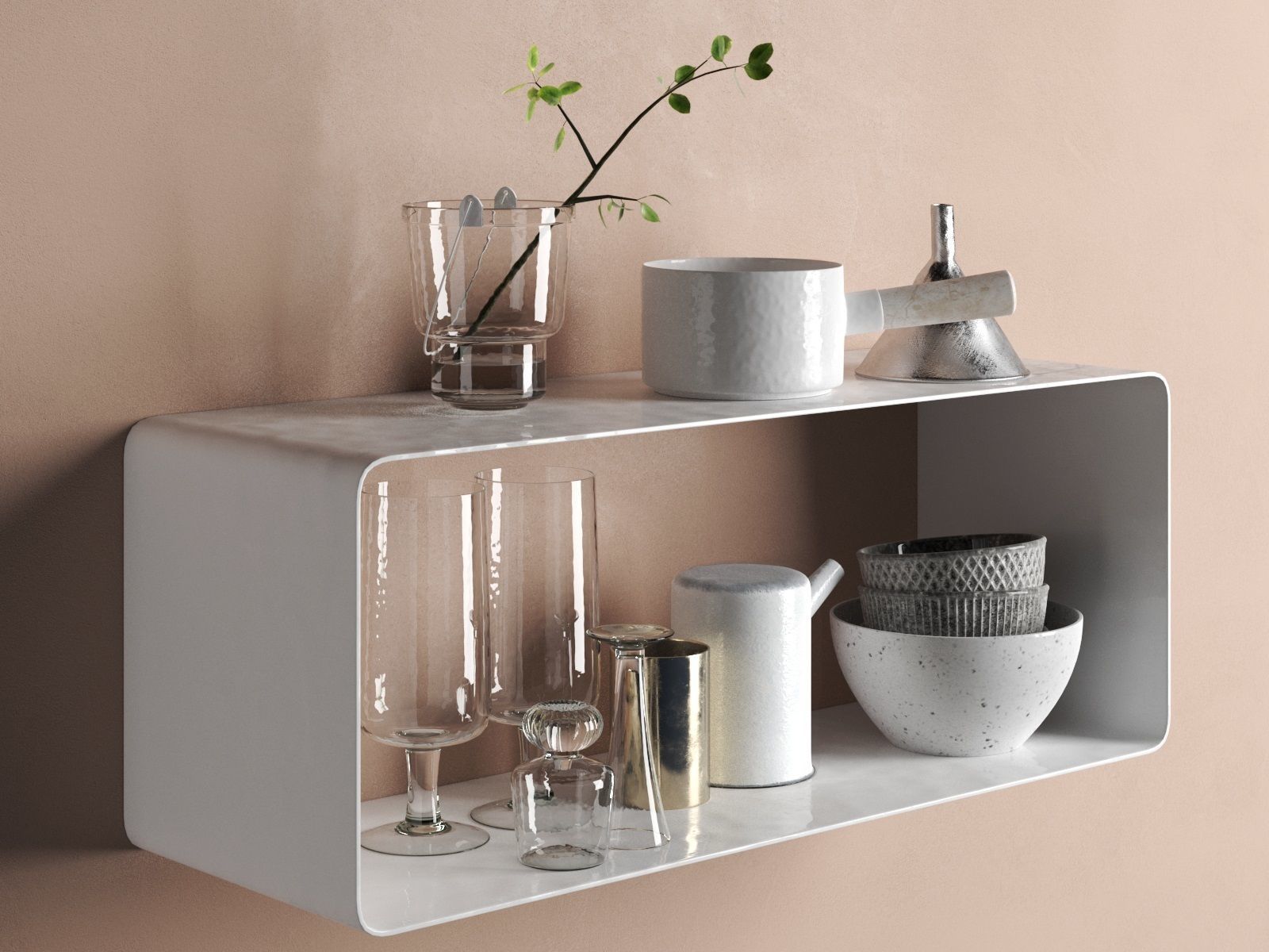 Kitchenware Set 3D model_2