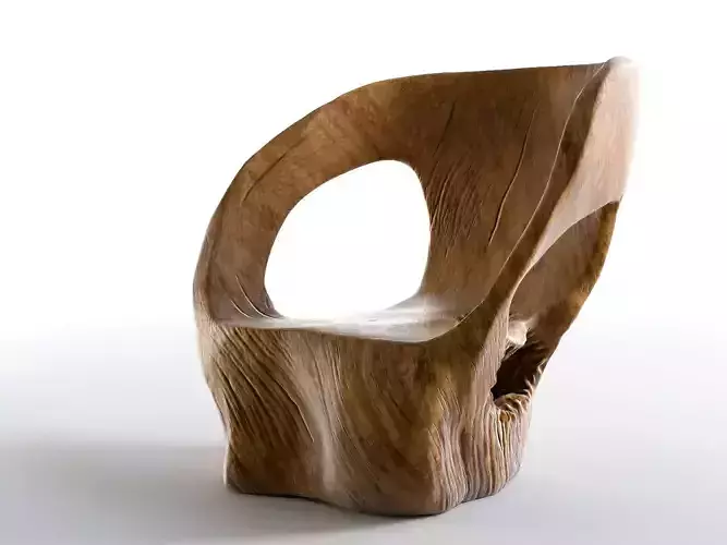 Cara Armchair 3D model