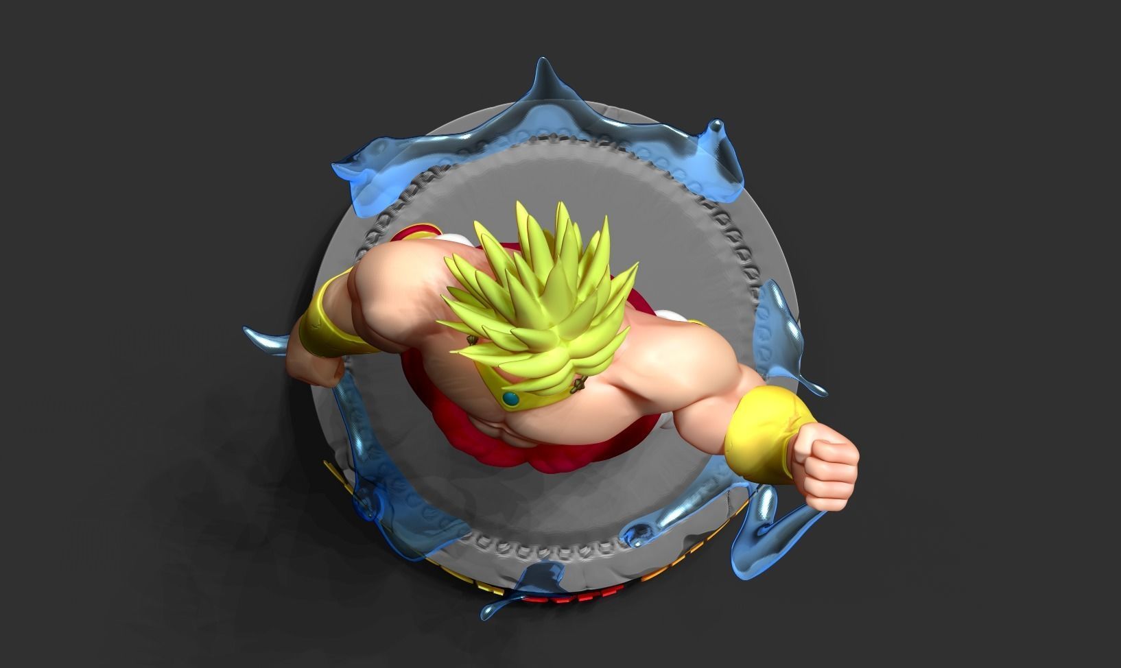 Broly - Dragon Ball Super Fanart 3D print model_22