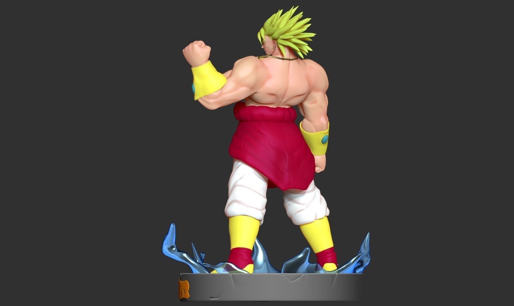 Broly - Dragon Ball Super Fanart 3D print model_13