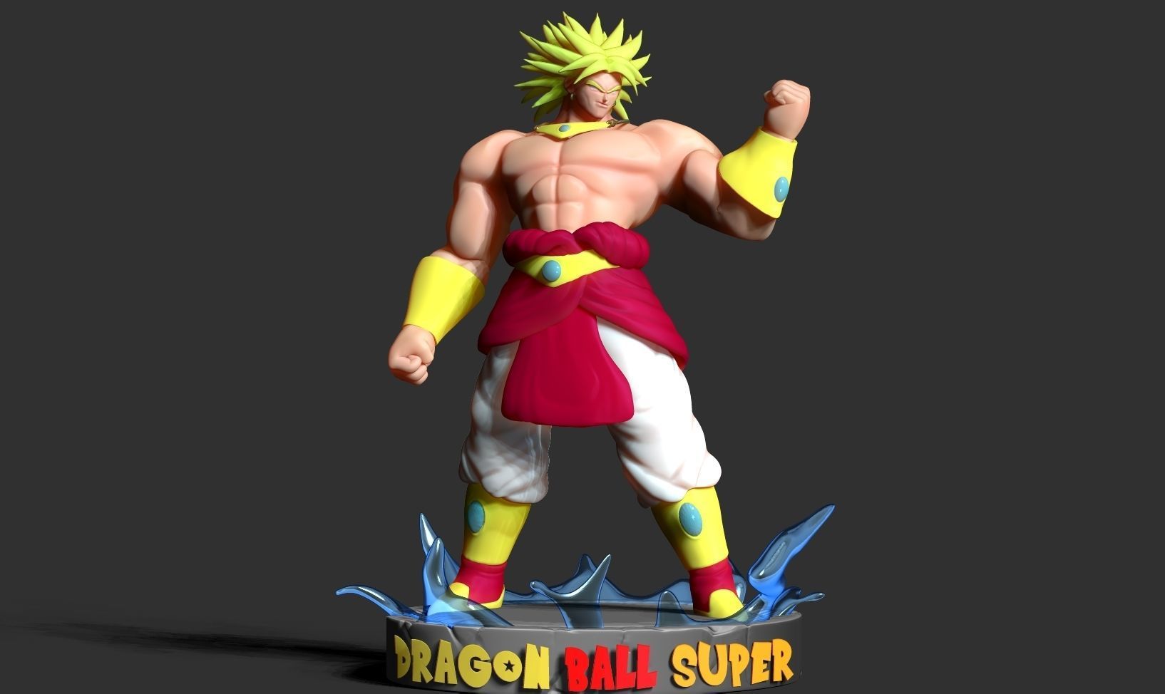Broly - Dragon Ball Super Fanart 3D print model_21