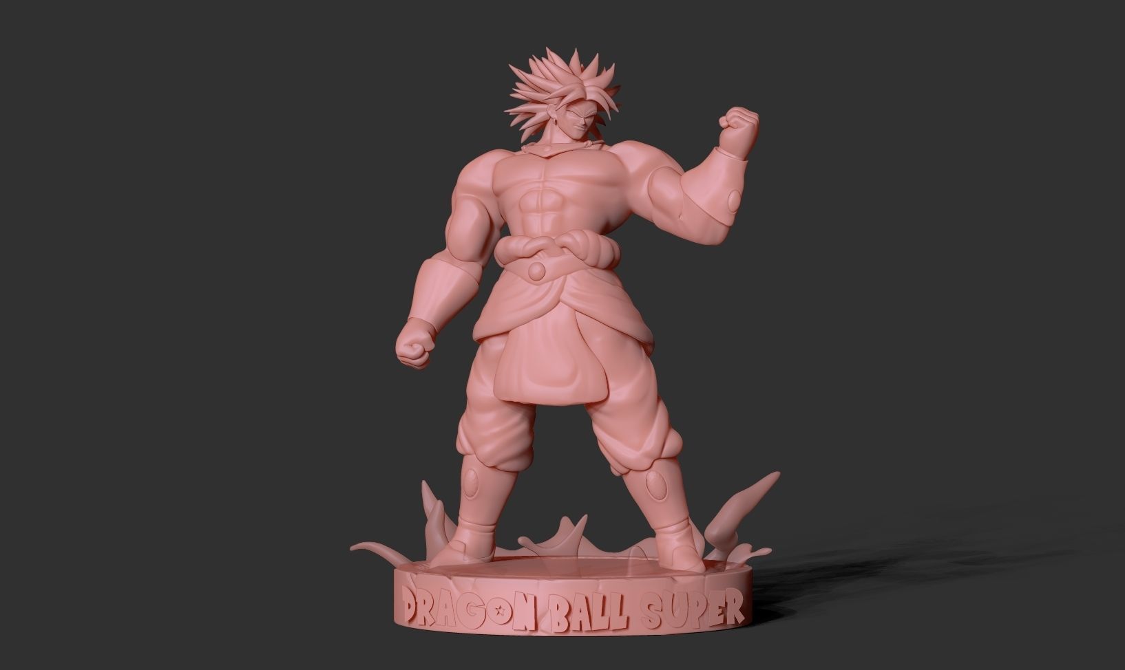 Broly - Dragon Ball Super Fanart 3D print model_20