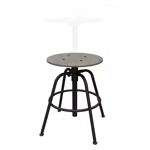 Stool KULLABERG -- adjustable height