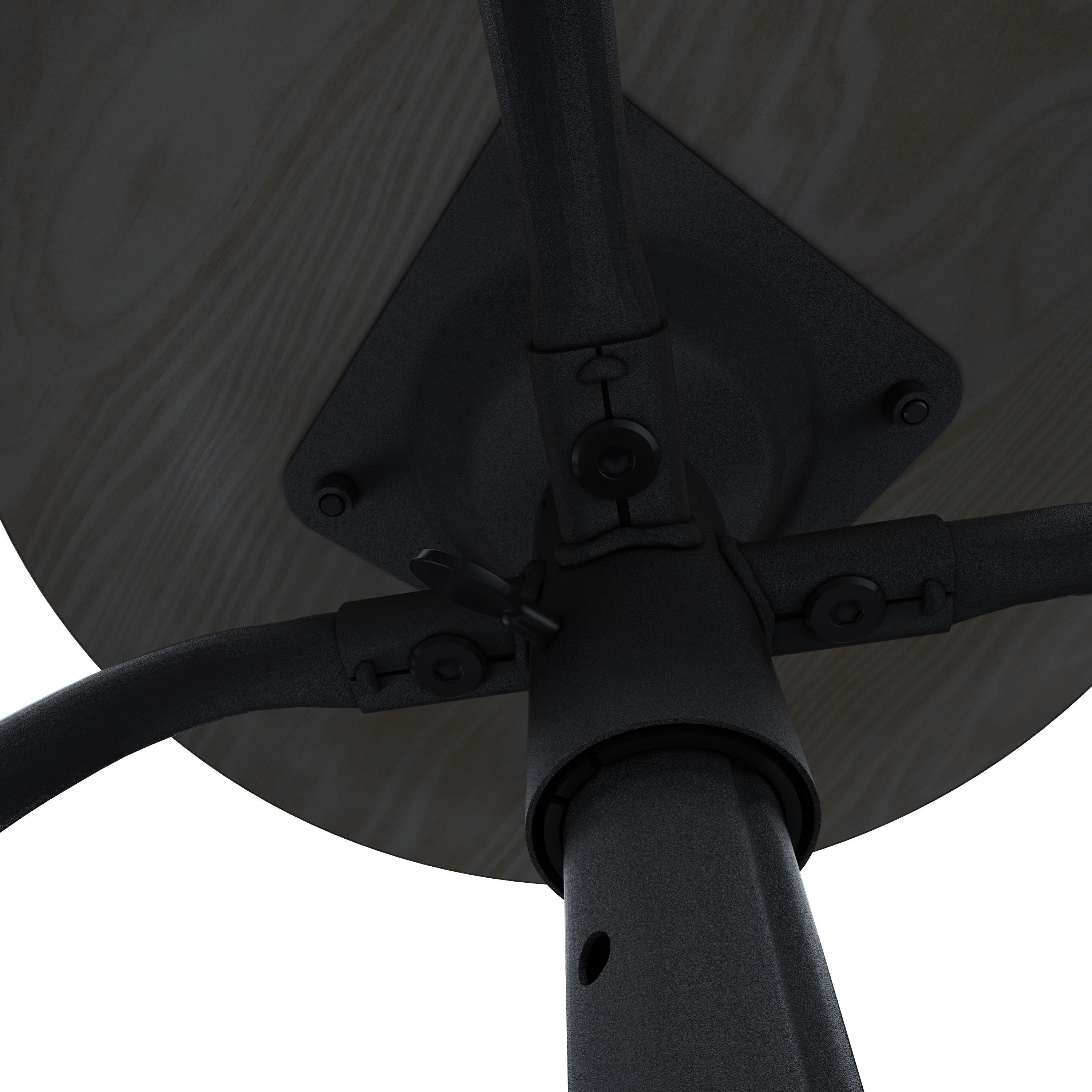 Stool KULLABERG -- adjustable height 3D model_11