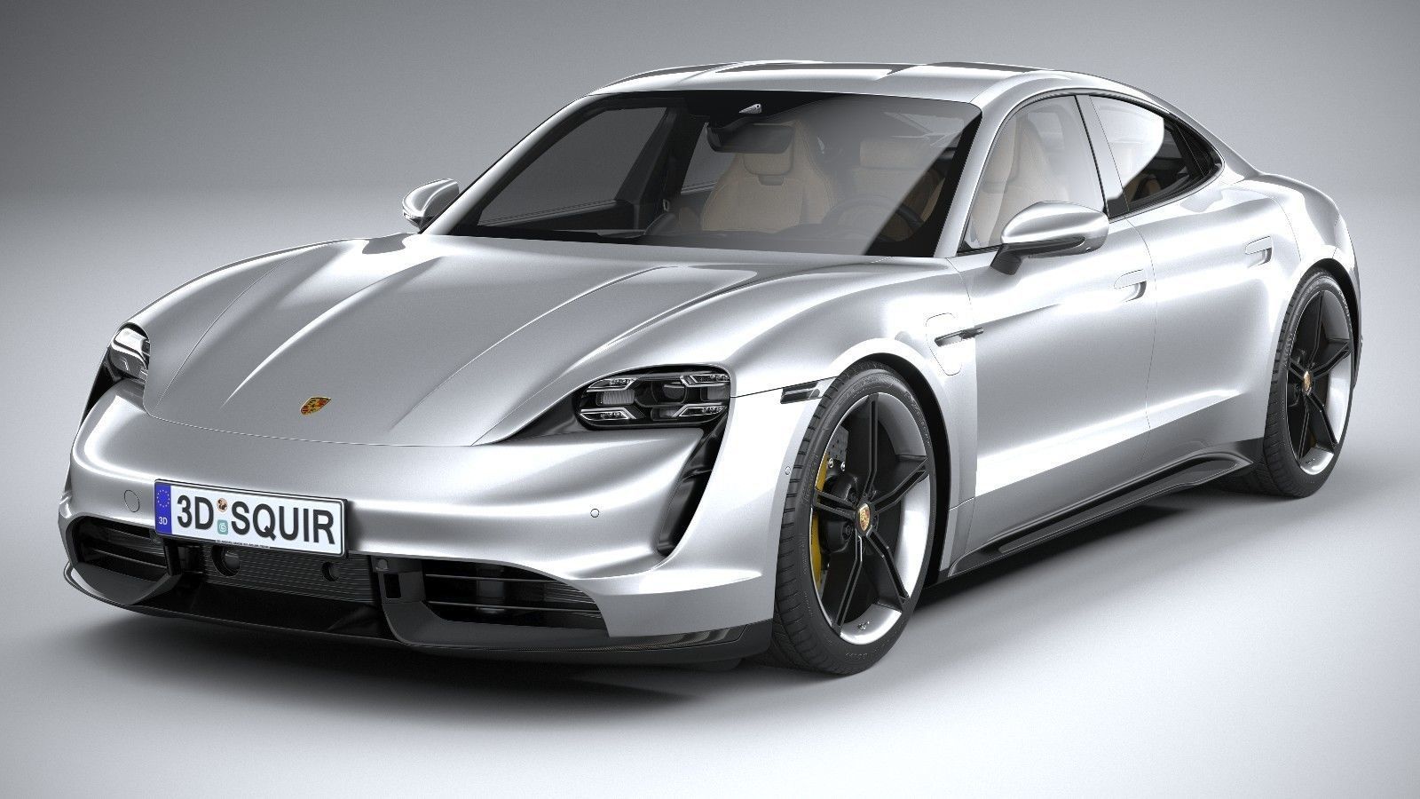 Porsche Taycan 2020 3D model_2