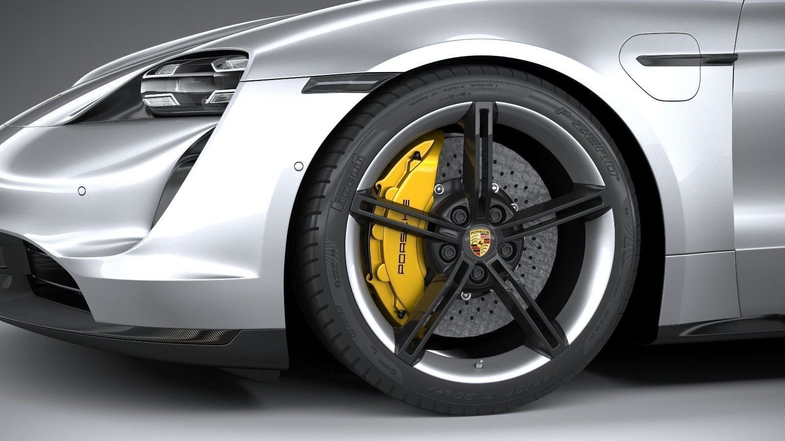 Porsche Taycan 2020 3D model_3