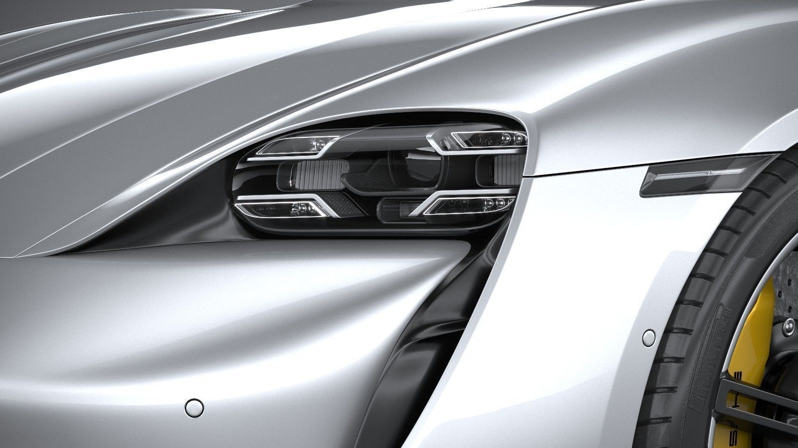 Porsche Taycan 2020 3D model_14