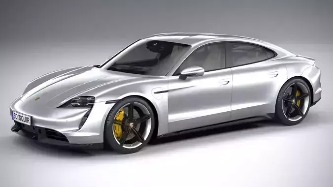 Porsche Taycan 2020 3D model
