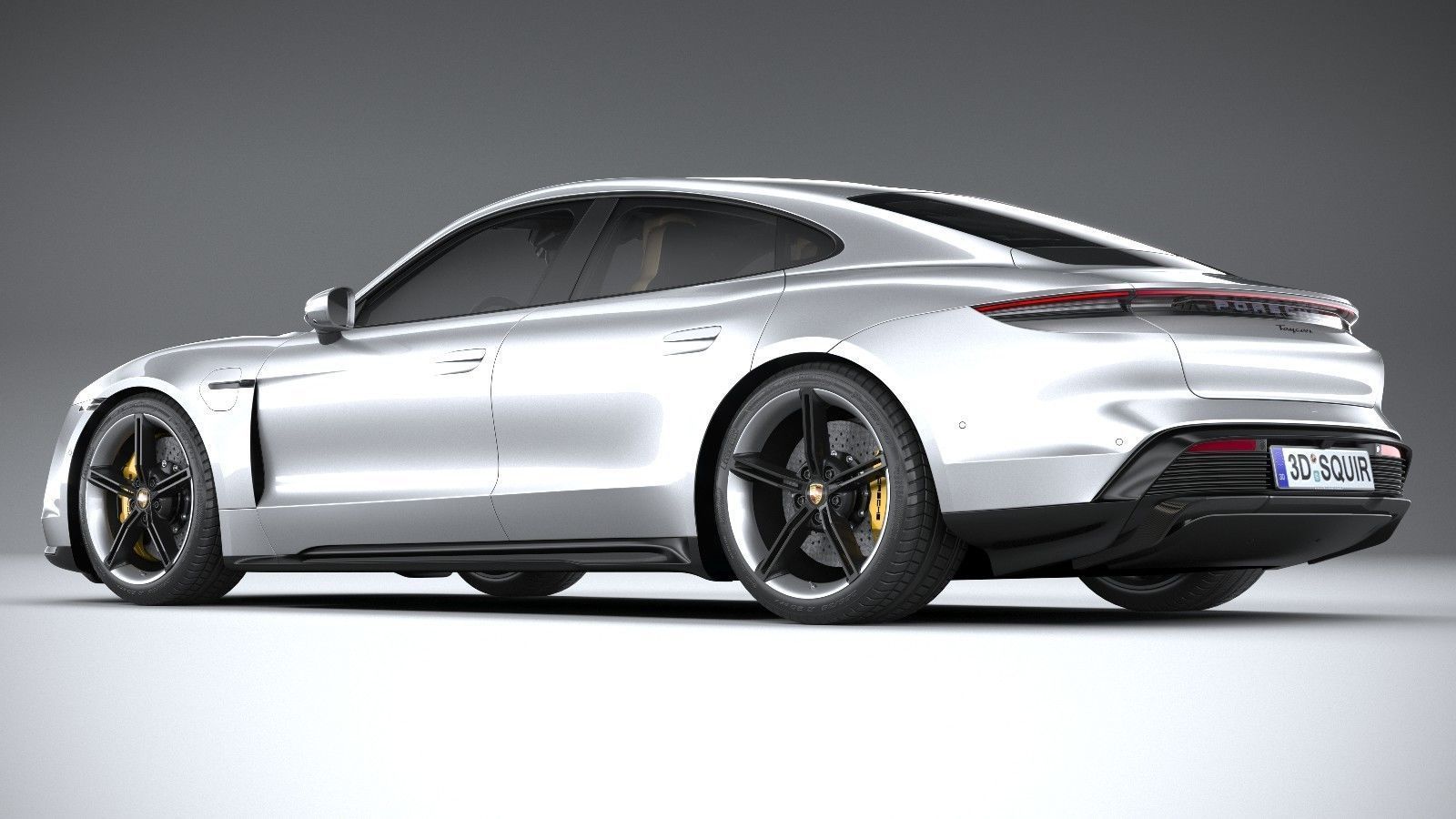 Porsche Taycan 2020 3D model_5