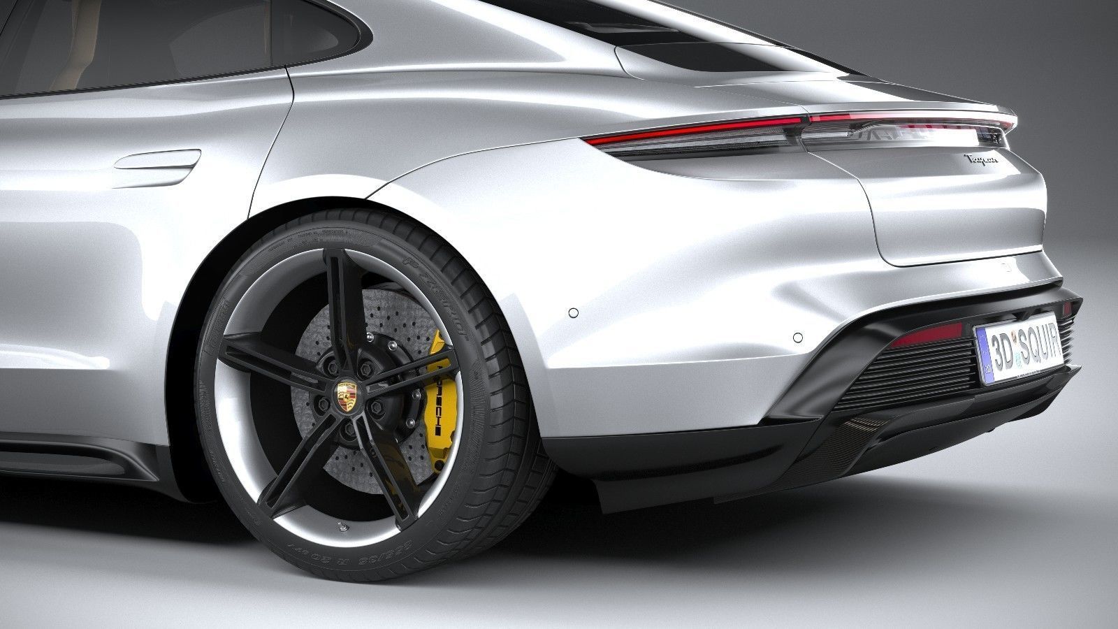 Porsche Taycan 2020 3D model_6