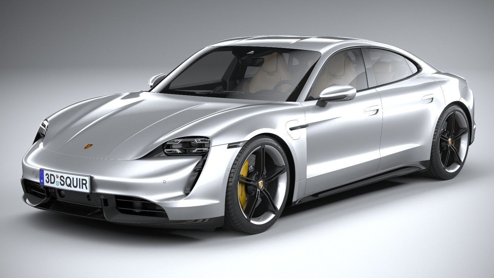 Porsche Taycan 2020 3D model_1