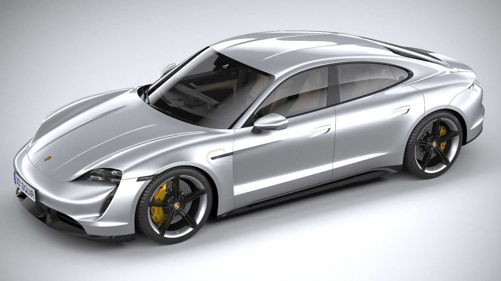 Porsche Taycan 2020 3D model_7