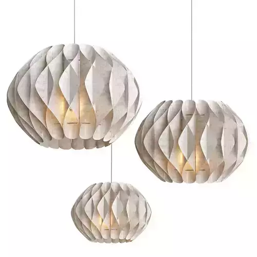 Cougar paper pendant lamp