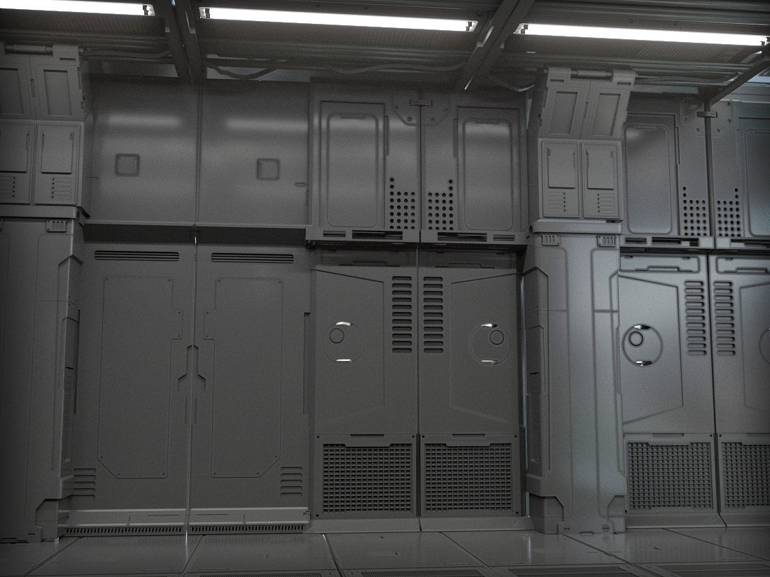 sci fi asets 3ds pjct v6 2 3D model_1