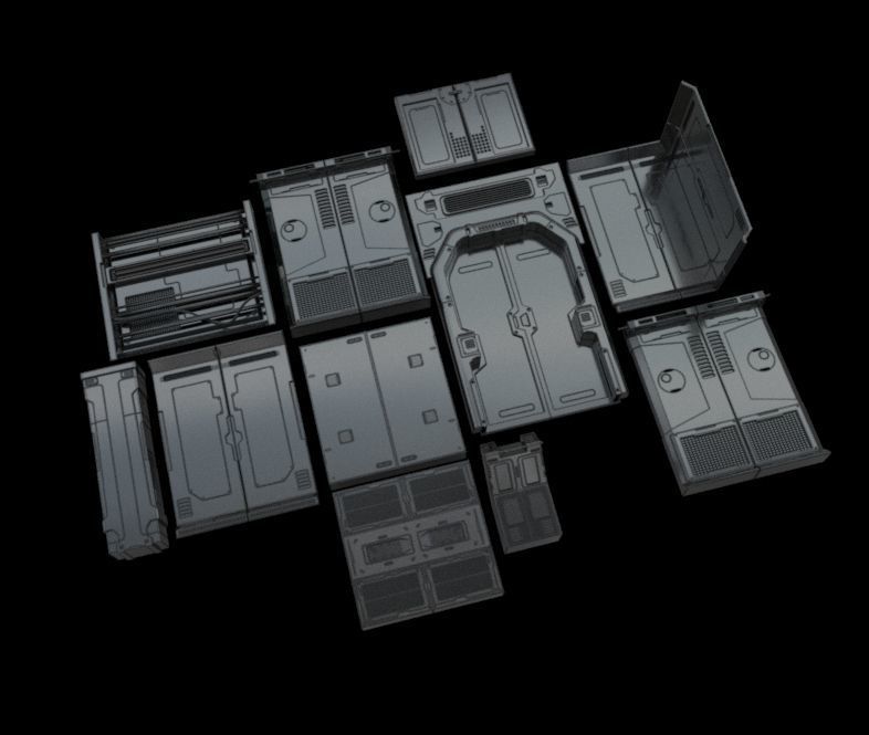 sci fi asets 3ds pjct v6 2 3D model_13